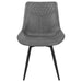 Five Star Furniture - Brassie Upholstered Side Chairs Grey (Set of 2) image