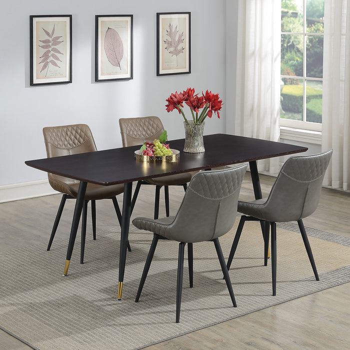 Five Star Furniture - Brassie Swivel Dining Side Chair
