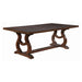 Five Star Furniture - Brockway Trestle Dining Table Antique Java image