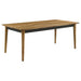 Five Star Furniture - Partridge Wooden Dining Table Natural Sheesham image