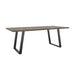 Five Star Furniture - Misty Sled Leg Dining Table Grey Sheesham and Gunmetal image