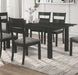 Five Star Furniture - Jakob Rectangular Dining Table Black image