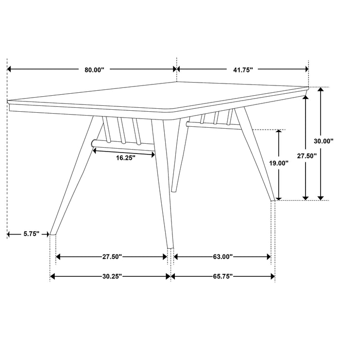 Five Star Furniture - Wes Dining Table