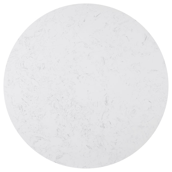 Five Star Furniture - Sherry Rectangular Marble Top Dining Table set