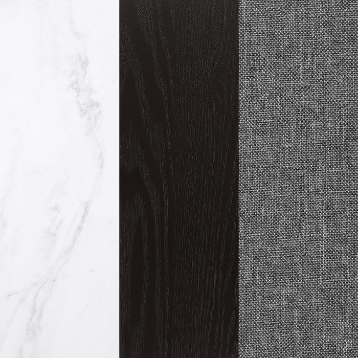 Five Star Furniture - Sherry Rectangular Marble Top Dining Table set