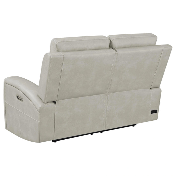 Five Star Furniture - Brickston Triple Power Reclining Loveseat