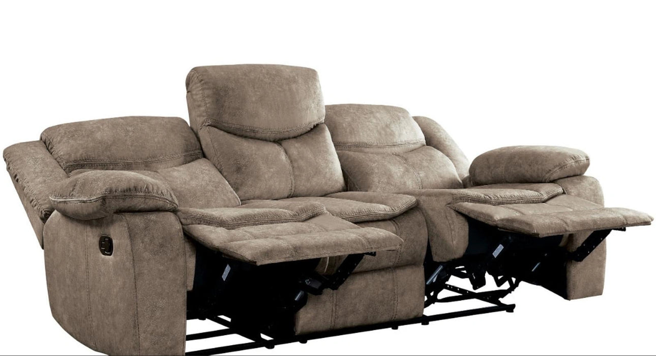 Five Star Furniture - Bastrop Double Reclining Sofa in Brown 8230FBR-3