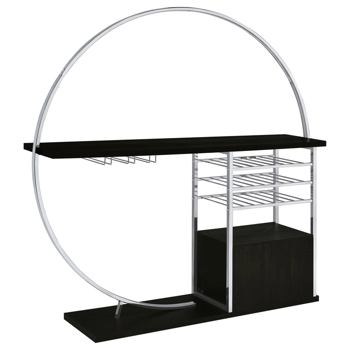 Five Star Furniture - Risley Wine Cabinet with LED Lighting