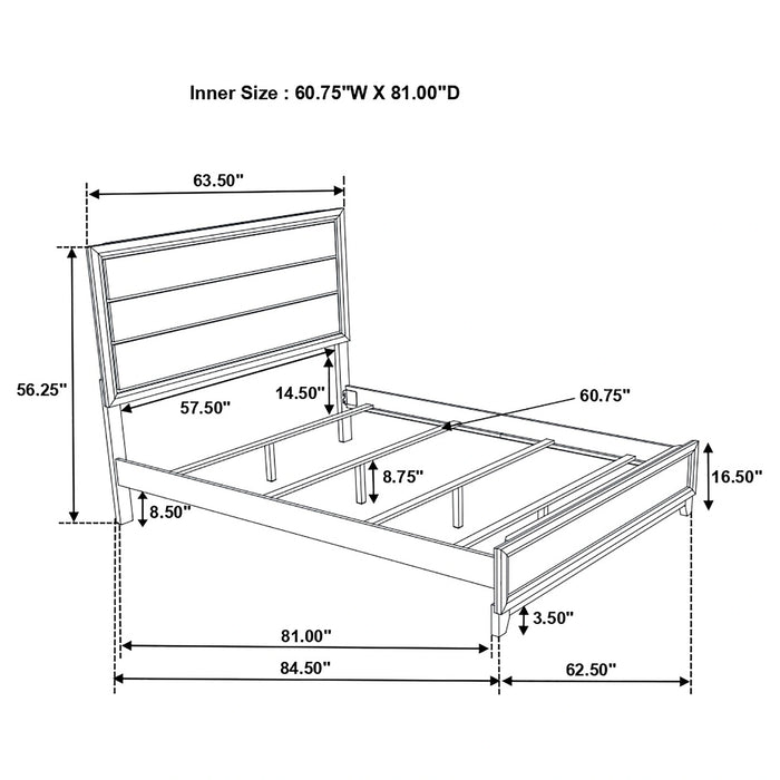 Five Star Furniture - Watson Panel Bed