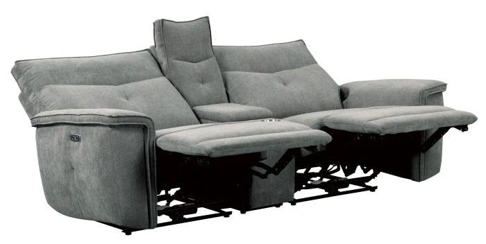 Five Star Furniture - Tesoro Power Double Reclining Loveseat in Dark Gray 9509DG-2CNPWH*