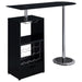 Five Star Furniture - Koufax 1-drawer Bar Table Glossy Black image