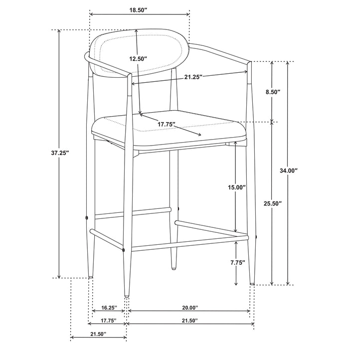 Five Star Furniture - Tina Counter Chair
