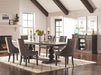 Five Star Furniture - Phelps 8-Piece Rectangular Trestle Dining Set Antique Noir and Grey image