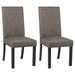 Five Star Furniture - Hubbard Upholstered Side Chairs Charcoal (Set of 2) image