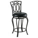 Five Star Furniture - Adamsville Upholstered Swivel Counter Height Stool Black image