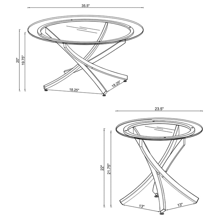 Five Star Furniture - Brooke Coffee Table Set