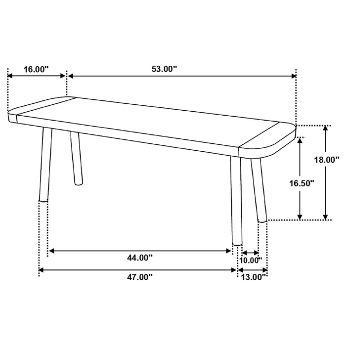 Five Star Furniture - Maverick Dining Bench