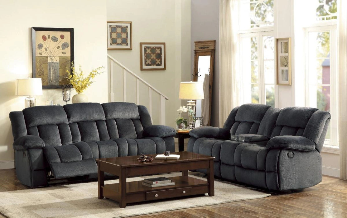 Five Star Furniture - Laurelton Double Reclining Sofa in Charcoal 9636CC-3