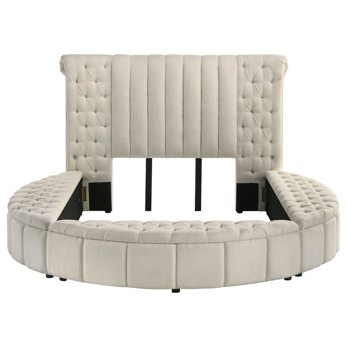 Five Star Furniture - Sonya Panel Floor Storage Bed