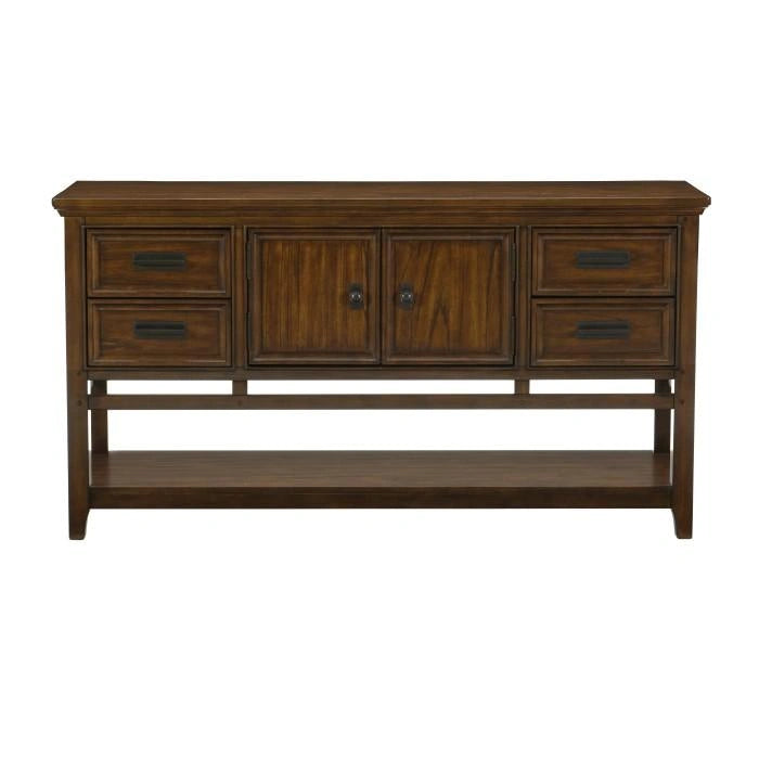 Five Star Furniture - Frazier Park Server in Dark Cherry 1649-40