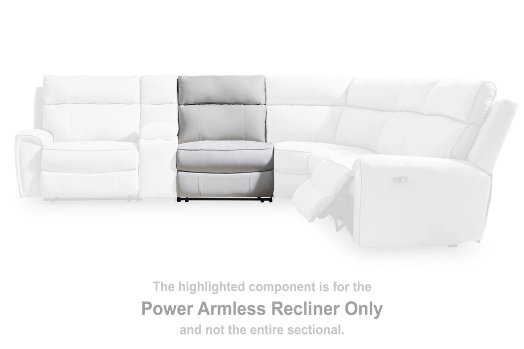 Five Star Furniture - Social Pointe Reclining Sectional with Storage Consoles