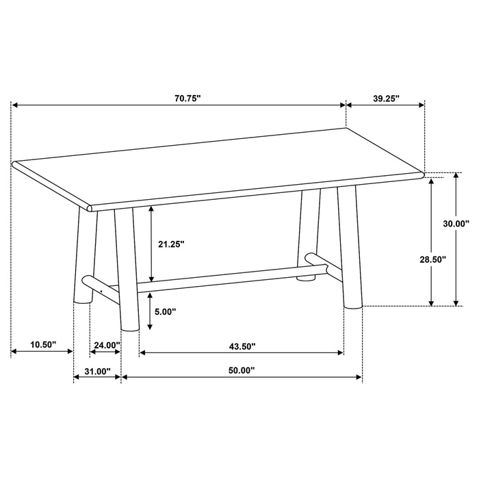 Five Star Furniture - Duncan Dining Table