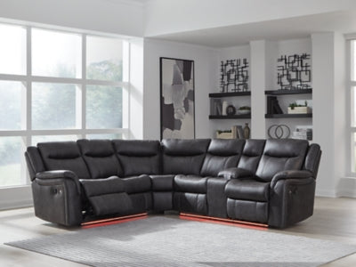 Five Star Furniture - Sultan Meadow Reclining Sectional