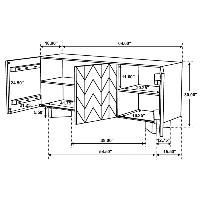 Five Star Furniture - Tyler Sideboard