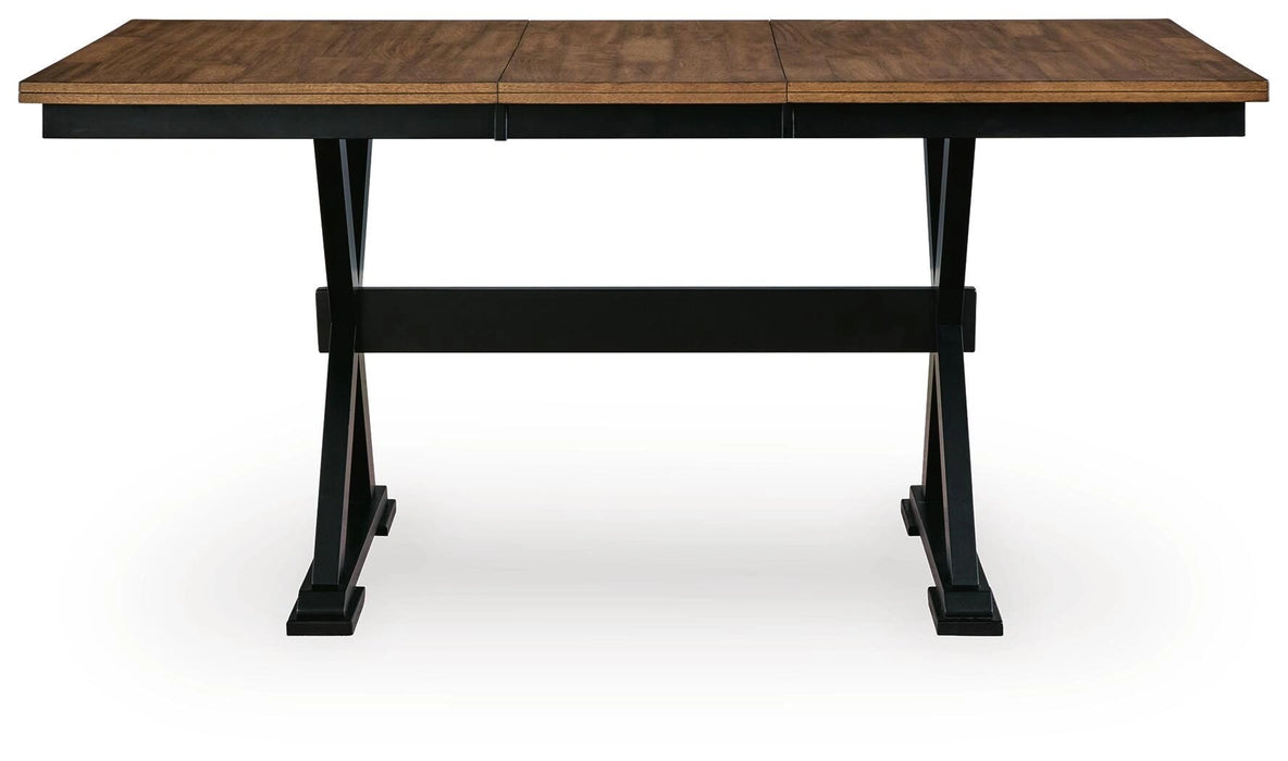 Five Star Furniture - Wildenauer Counter Height Butterfly Extension Table