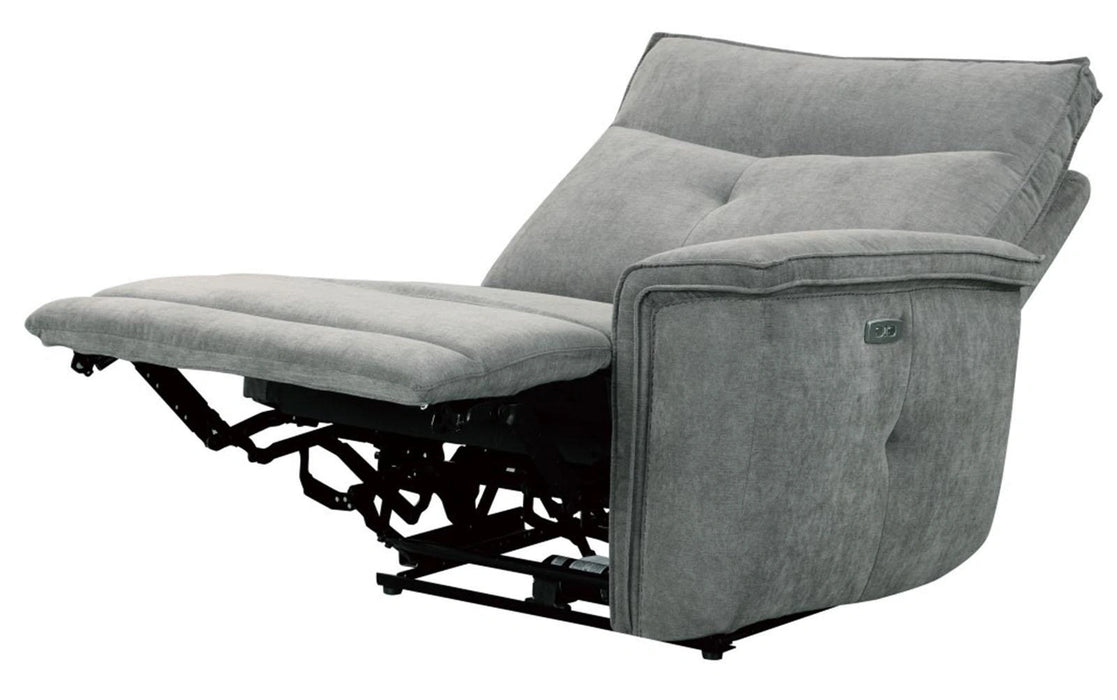 Five Star Furniture - Tesoro Power Right Side Reclining Chair in Dark Gray 9509DG-RRPWH