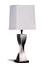 Five Star Furniture - Keene Square Shade Table Lamps White and Antique Silver (Set of 2) image