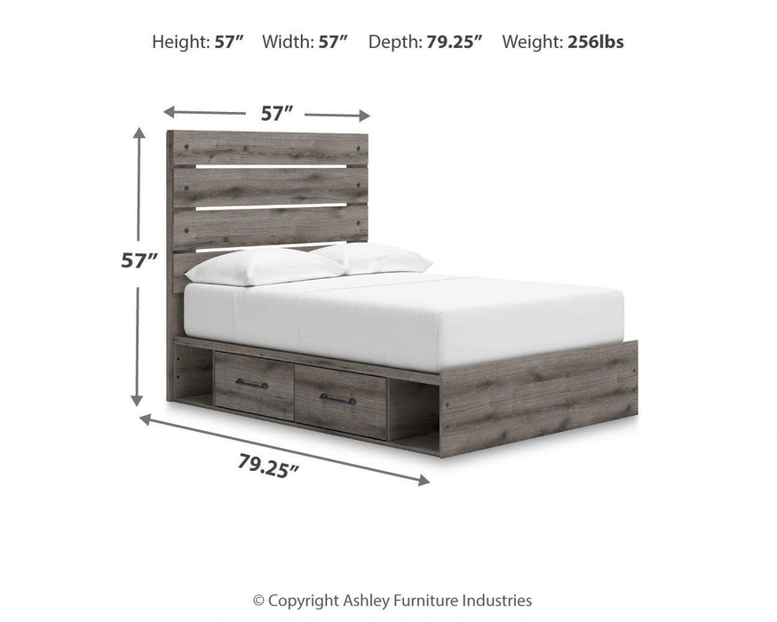 Five Star Furniture - Graystorm Bed with Storage