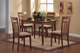 Five Star Furniture - Robles 5-piece Dining Set Chestnut and Tan image