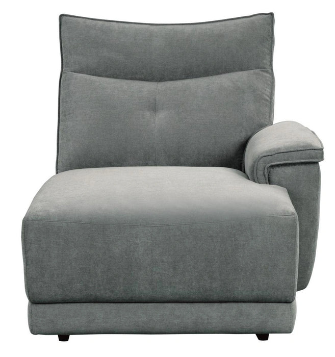Five Star Furniture - Tesoro Right Side Chaise in Dark Gray 9509DG-5R