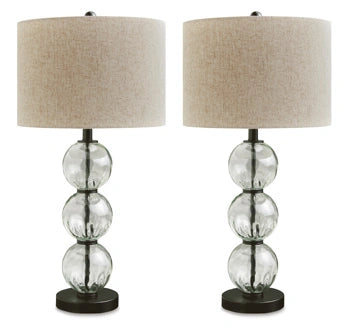 Five Star Furniture - Airbal Table Lamp (Set of 2)