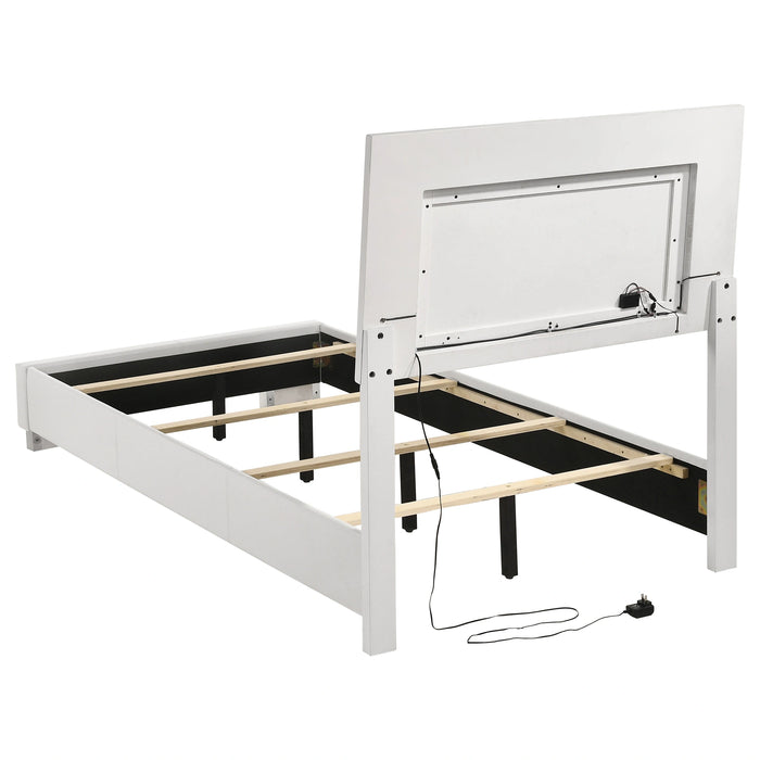Five Star Furniture - Felicity Panel Bed with LED Lighting
