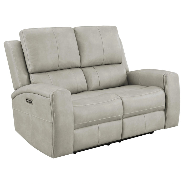 Five Star Furniture - Brickston Triple Power Reclining Sofa Set