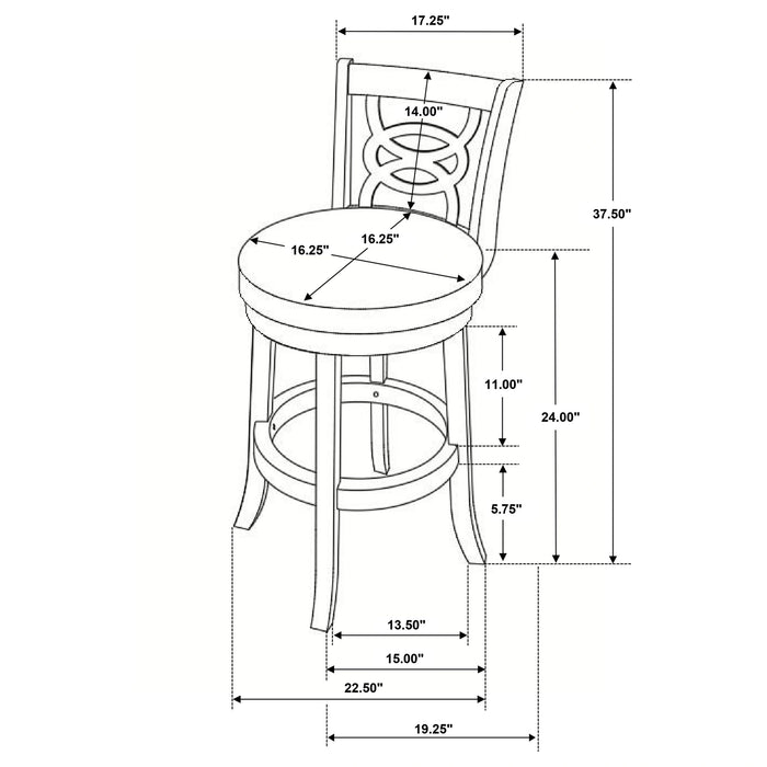 Five Star Furniture - Calecita Swivel Counter Chair