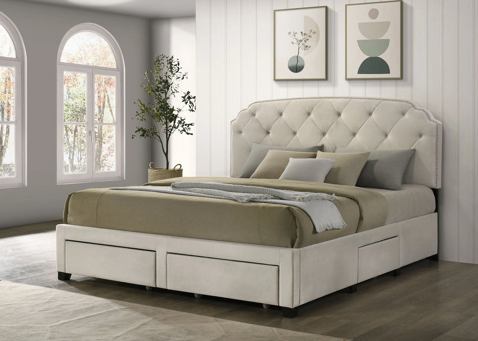 Five Star Furniture - Marianna Panel Platform Storage Bed