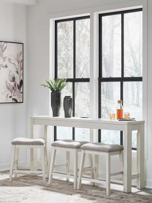 Five Star Furniture - Robbinsdale Counter Height Dining Table and 3 Barstools Set