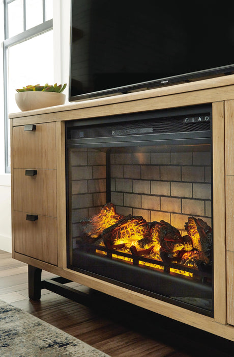 Five Star Furniture - Wittenmyer 72" TV Stand with Electric Fireplace