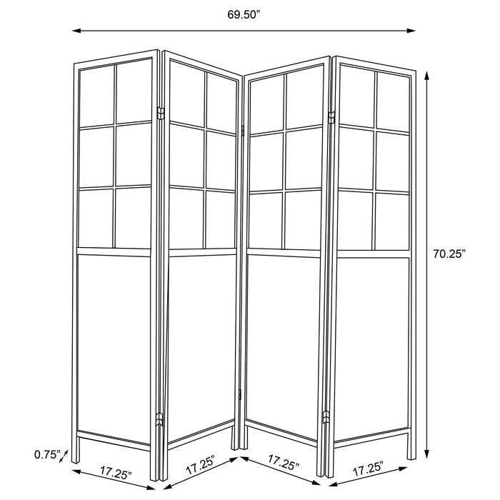 Five Star Furniture - Edwards Four-Panel Room Divider