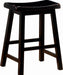 Five Star Furniture - Durant Wooden Counter Height Stools Black (Set of 2) image