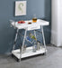 Five Star Furniture - Kinney 2-tier Bar Cart with Storage Drawer image