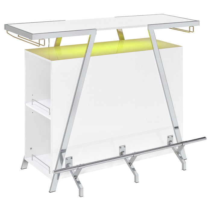 Five Star Furniture - Araceli Home Bar with LED Lighting