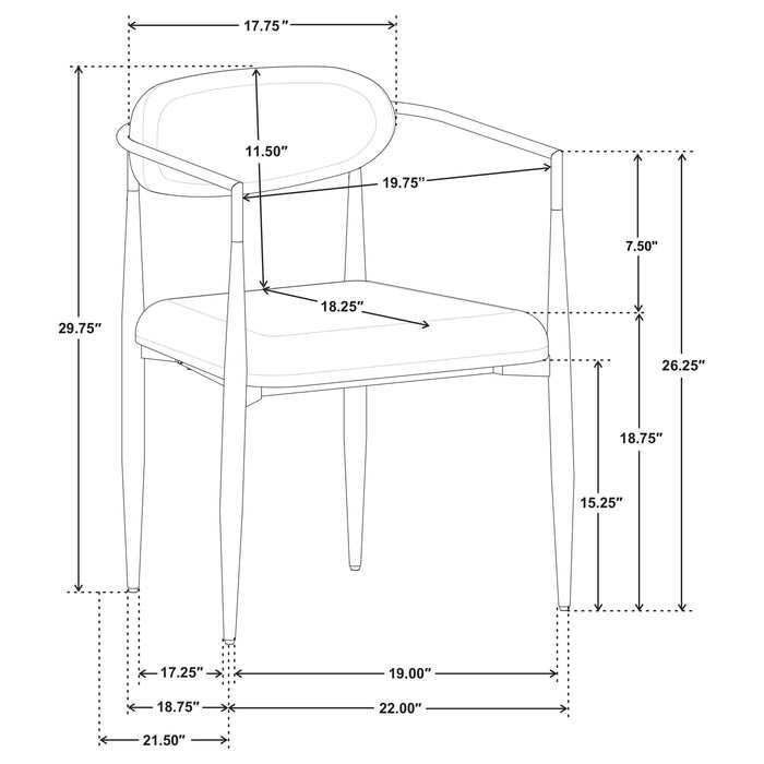 Five Star Furniture - Bradbury Dining Arm Chair