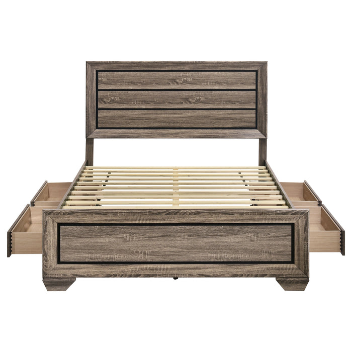 Five Star Furniture - Kauffman Panel Platform Storage Bed