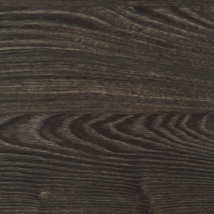 Five Star Furniture - Edgerton Round Wood Top Bar Table Dark Oak and Chrome