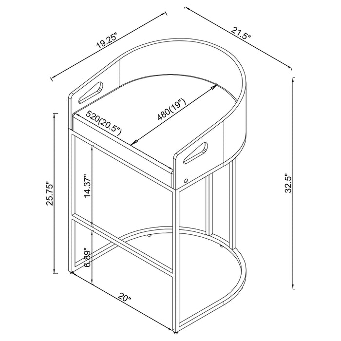 Five Star Furniture - Thermosolis Counter Chair