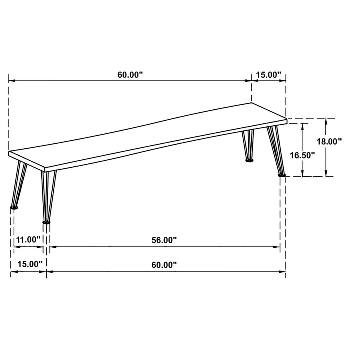 Five Star Furniture - Sherman Dining Bench